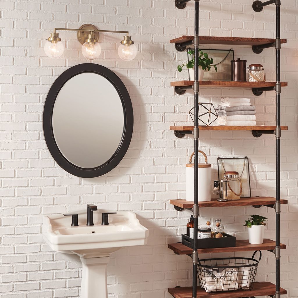 Lights for over mirrors