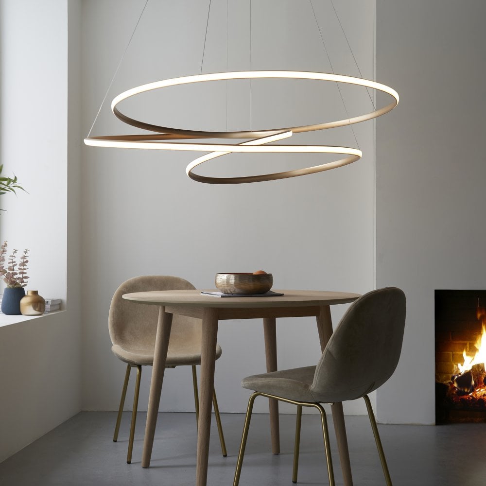 Integrated LED ceiling light