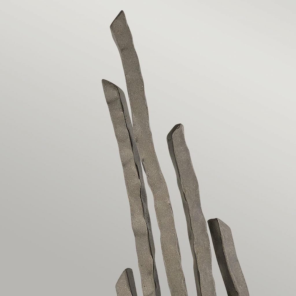 A modern light fitting with an authentic gothic or medieval feel