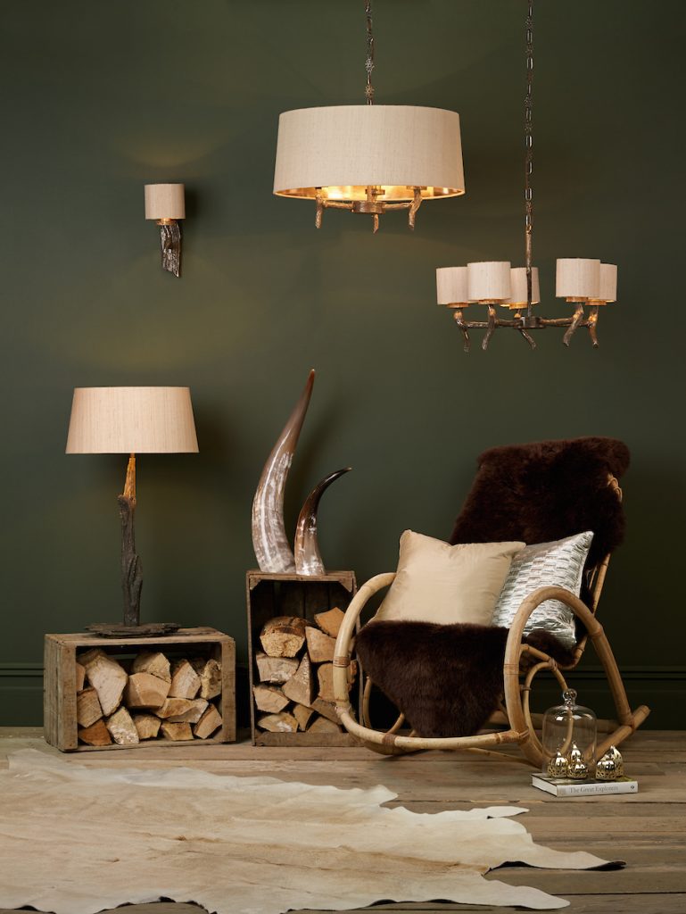 rustic lighting