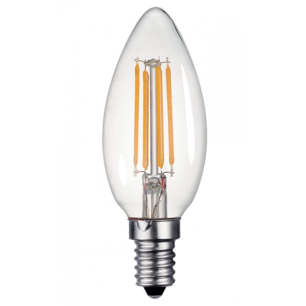 an E14 SES candle light bulb