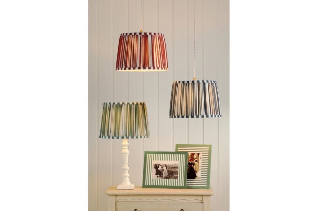 Stripe lamps and Lampshades