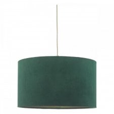 green fabric pendant lamp shade