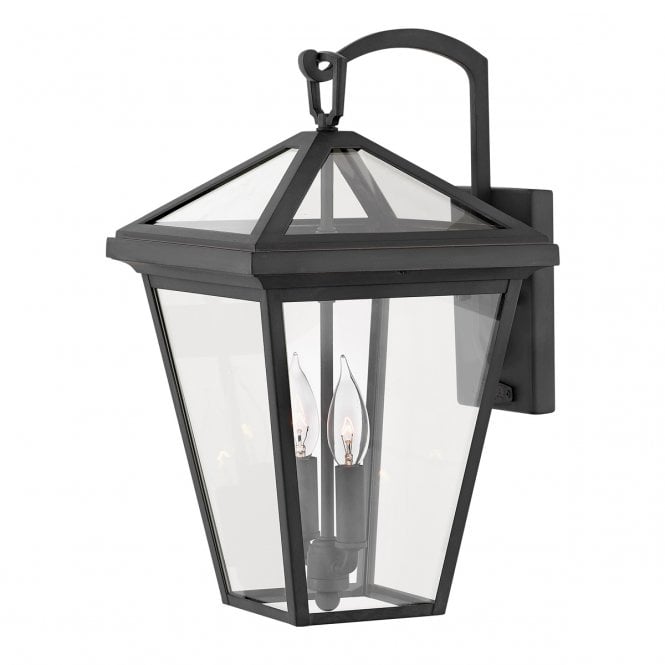 ALFORD PLACE 2 Light Medium Wall Lantern in Matte Black