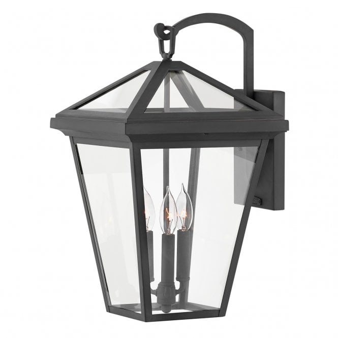 ALFORD PLACE 3 Light Large Wall Lantern in Matte Black
