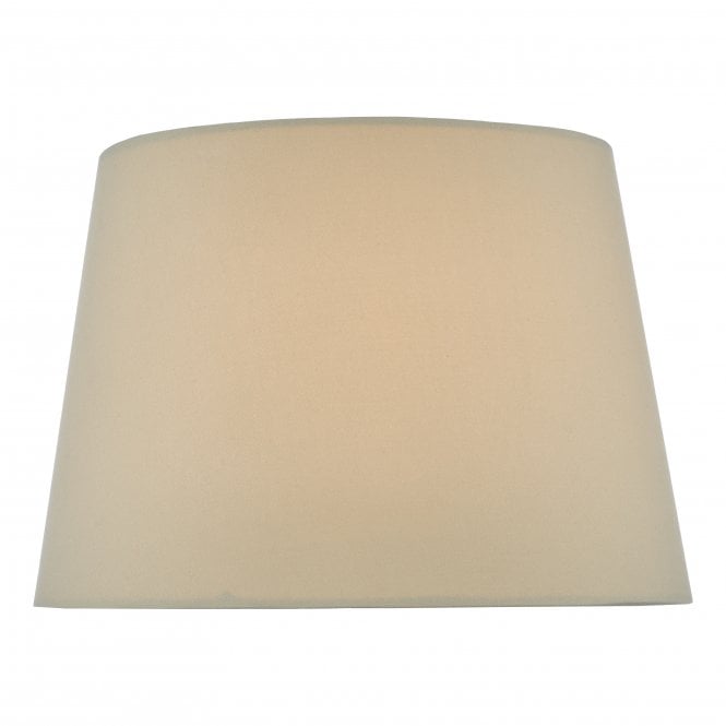 Alina Taupe Faux Silk Tapered Drum Shade - 26cm