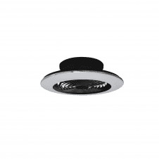 Modern black ceiling fan light