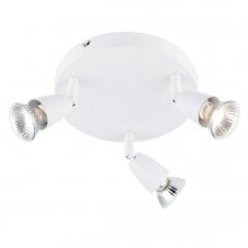 AMALFI 3 light spotlight cluster in white