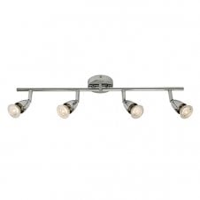 AMALFI 4 light polished chrome spotlight bar