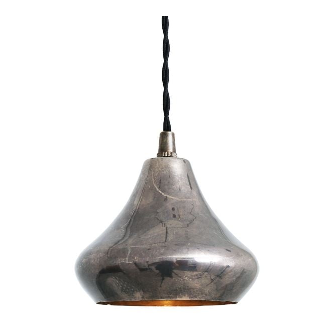 AMINA Single Moroccan Pendant Antique Silver
