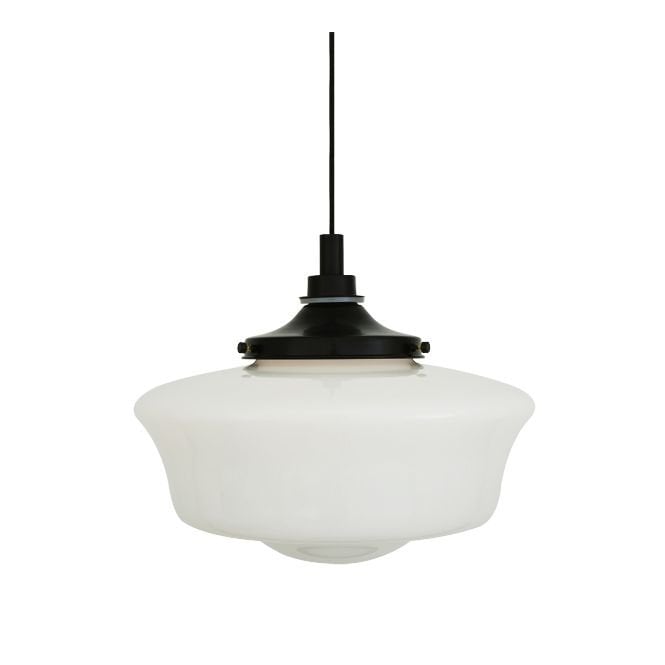 ANATH Pendant Matt Black and Glass