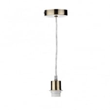 Antique Brass Ceiling Pendant Suspension Set