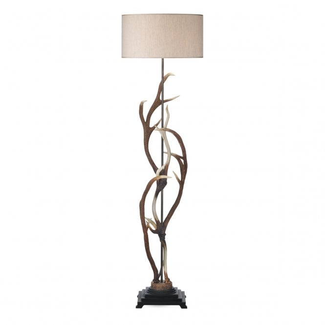 ANTLER stag floor lamp