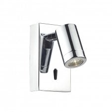 ANVIL modern chrome LED wall light