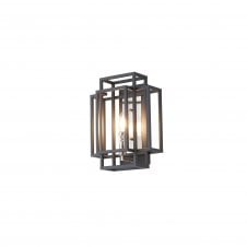 ARCHITECT Wall Lamp 1 Light E14 | Anthracite and Satin Nickel