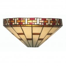 AREMISIA Tiffany Up Lighter Wall Light