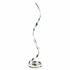ARIA modern chrome LED twist floor lamp