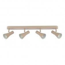 Arnel 4 Light Spotlight Bar Satin Taupe