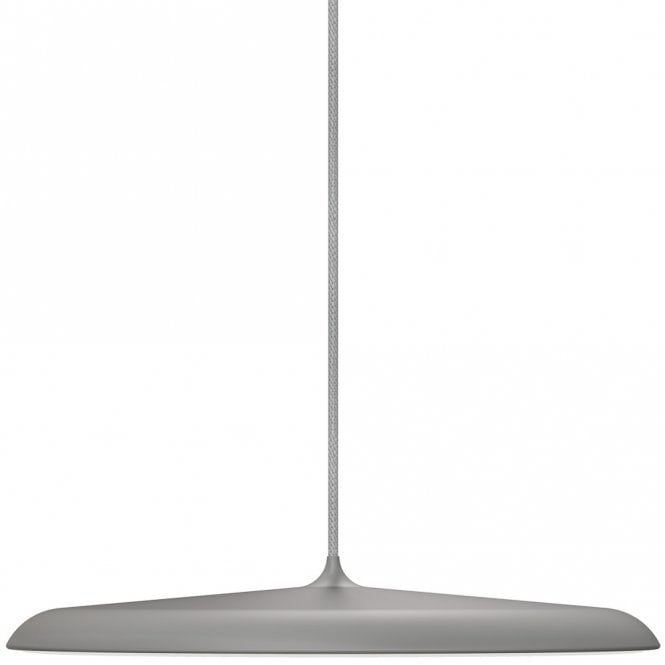 ARTIST 40 modern LED ceiling pendant in grey finish