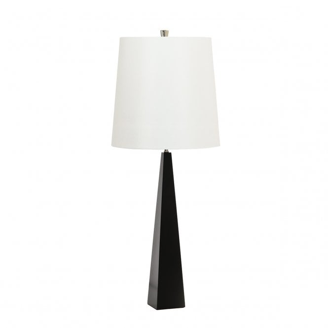 ASCENT Table Lamp | Black | White Shade