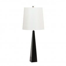 ASCENT Table Lamp | Black | White Shade