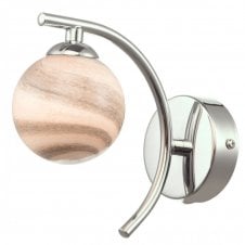 ATIYA Planet Style Wall Light - Chrome