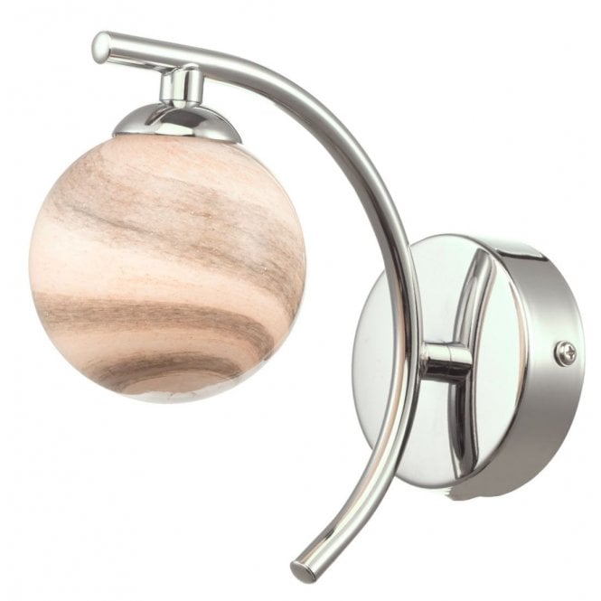 ATIYA Planet Style Wall Light - Chrome