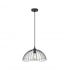 AVIARY Dome 1 Light Ceiling Pendant in Graphite
