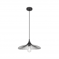 AVIARY Shallow 1 Light Ceiling Pendant in Graphite