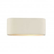 AXTON double insulated small matt white ceramic wall bracket