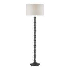 AZANA geometric black ash floor lamp base (base only)