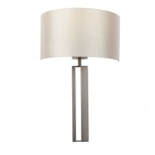 BAILEY Wall Light in Brushed Bronze with Mink Shade
