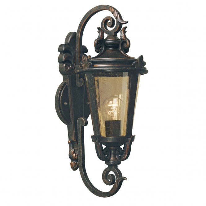 BALTIMORE traditional decorative outside wall lantern (medium)