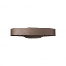 BETSY satin brown and chrome LED wall light with 3 year warranty