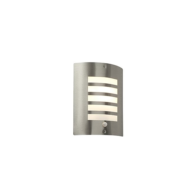 BIANCO PIR Exterior Wall Light Stainless Steel