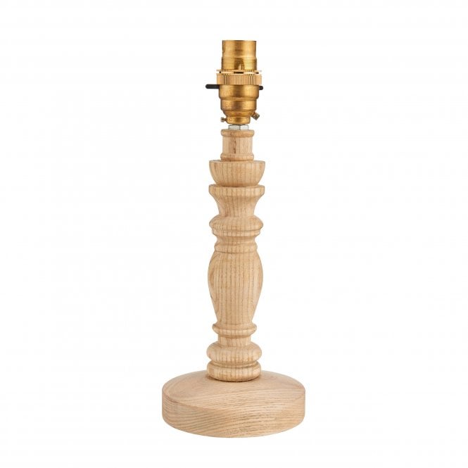 Bibury Table Lamp in Natural Ash (Base Only)