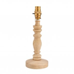 Bibury Table Lamp in Natural Ash (Base Only)