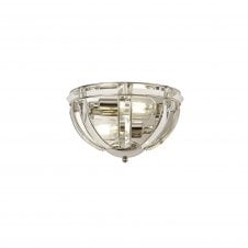 BIJOU Wall Light | 2 Light E14 | Polished Nickel | Handcrafted