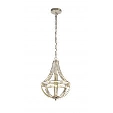 crystal ceiling pendant nickel 