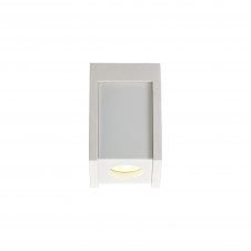 BLOCK 1 Light Square Surface Spotlight in Matte White