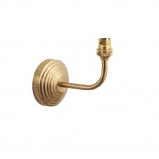Brass Obelisk Arc Wall Light (Fitting Only)