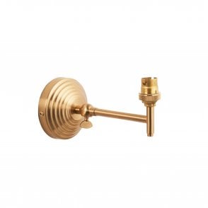 Brass Obelisk Fold Wall Light (Fitting Only)