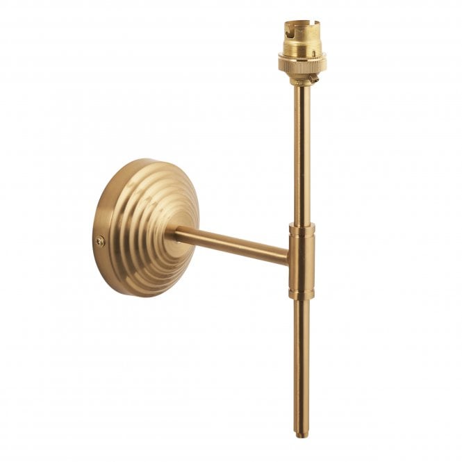 Brass Obelisk T Bar Wall Light (Fitting Only)