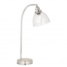 Nickel Industrial Resto desk lamp