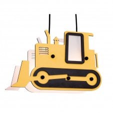 BULLDOZER Ceiling Pendant Yellow and Black