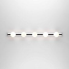 CABARET 5 Light Bathroom Wall Light in Chrome