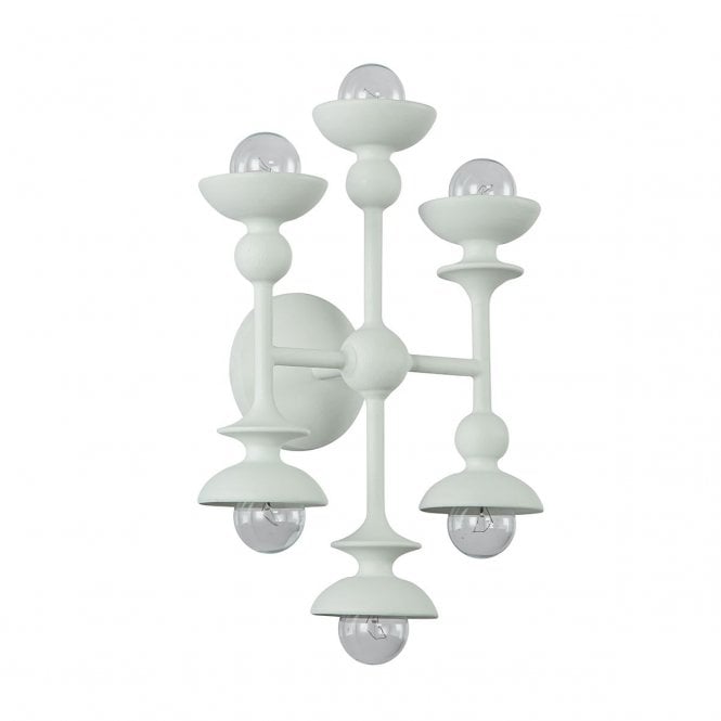 Cadence 6 Light Wall Light - Antique White