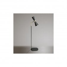CAIRO Contemporary Floor Lamp in Powder Coated Matte Black