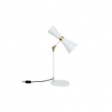CAIRO Contemporary Table lamp in Powder Coated White