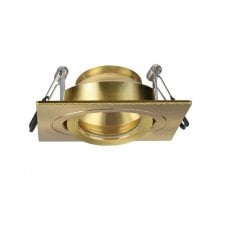 Brass bathroom down light